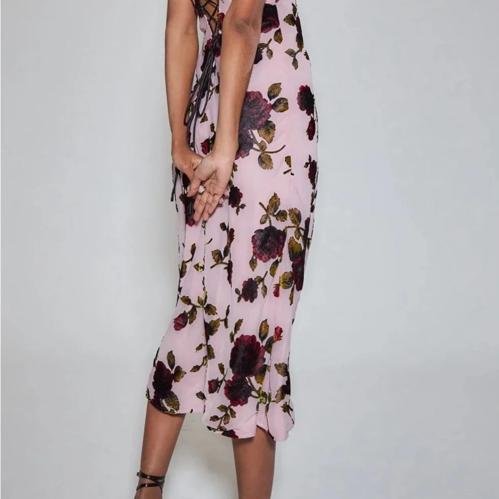 Floral Pink Dress - Picture 4 of 11